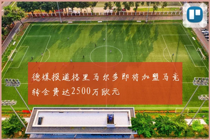 德媒报道格里马尔多即将加盟马竞转会费达2500万欧元